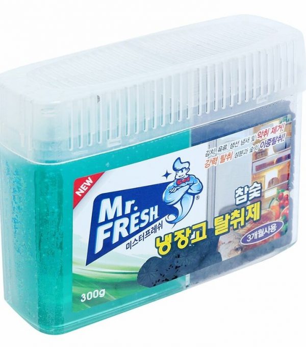 Gel khử khuẩn tủ lạnh than hoạt tính Mr.Fresh 300g Hàn Quốc. Hướng dẫn sử dụng, giá sỉ lẻ, công dụng sản phẩm gel khử mùi tủ lạnh Mr.Fresh 300g
