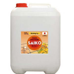 Nước lau sàn Saiko 20L hương ly Nhật Bản. Giá bán sỉ lẻ, hướng dẫn sử dụng, công dụng, lưu ý khi dùng nước lau sàn Saiko 20L hương hoa ly