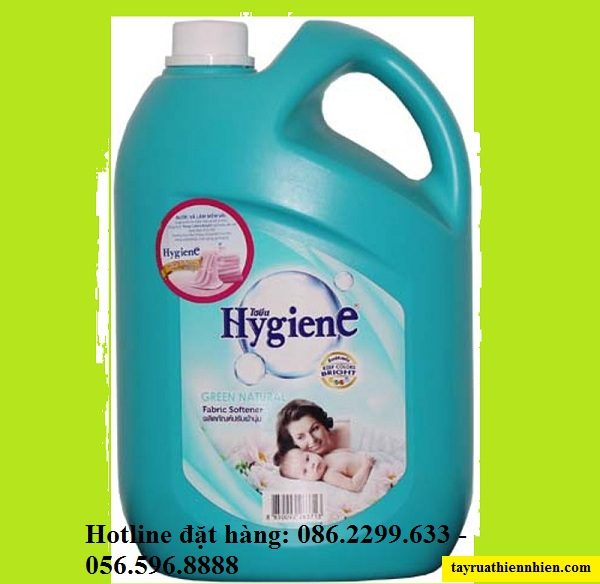 Nước xả vải Hygiene 3500ml Thái Lan cao cấp. Giá sỉ lẻ, công dụng, hướng dẫn sử dụng nước xả vải Hygiene 3,5kg Thái Lam
