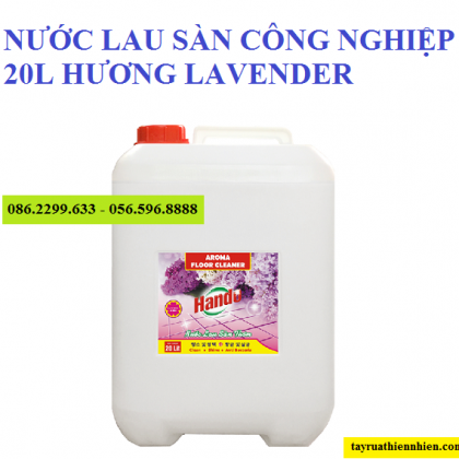 Nước lau sàn công nghiệp Hando 20 Lít hương Lavender